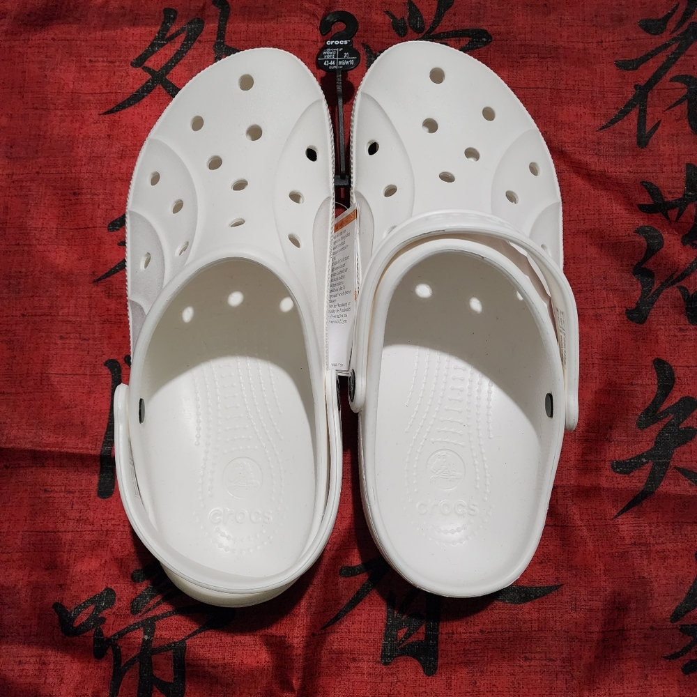 New Crocs Ralen Clog White Mens